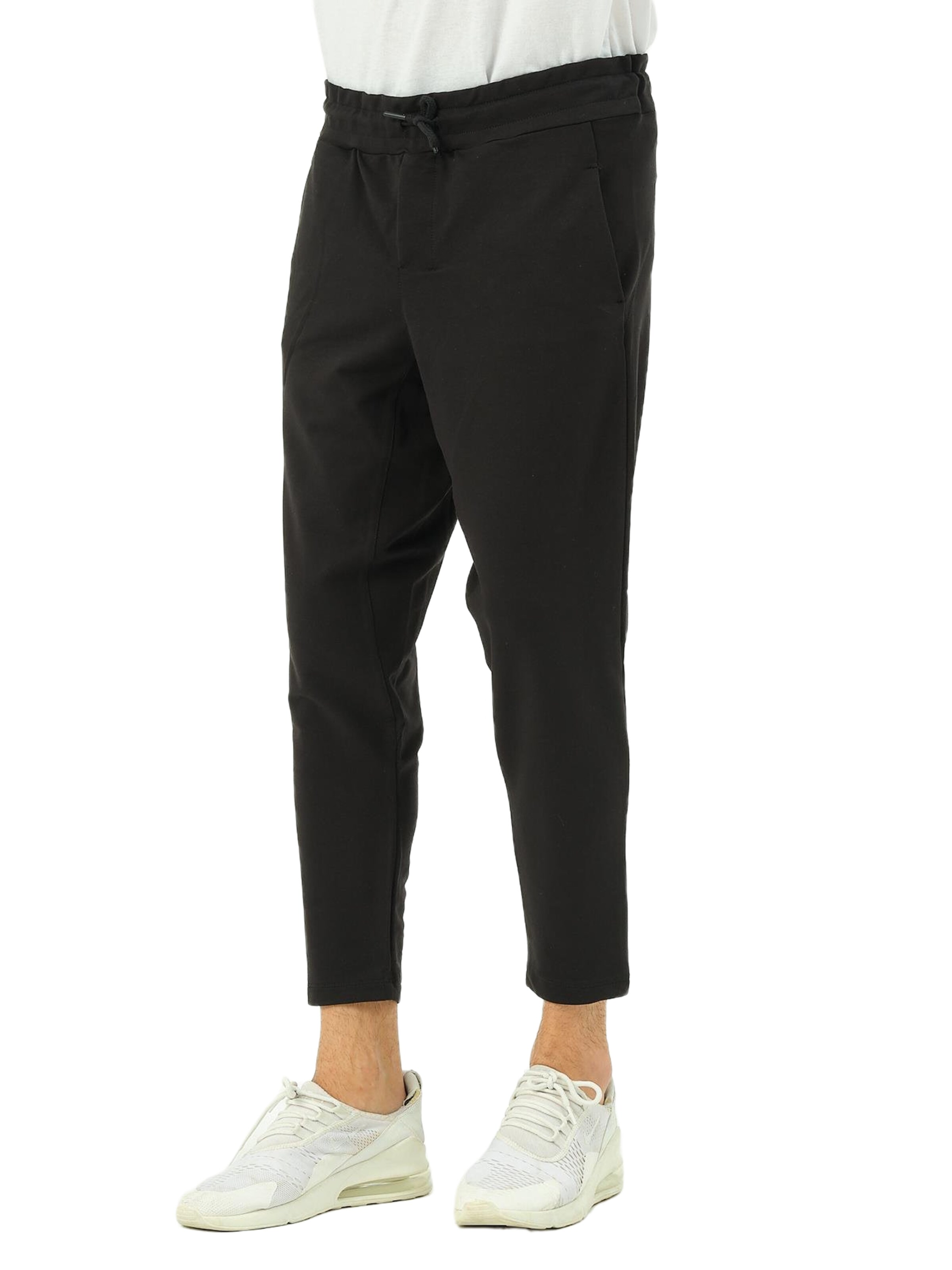 Effilé Pantalon C&City en noir