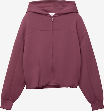 Pull&BearGornji dio trenirke - ljubičasta boja: prednji dio