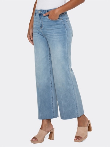 Liverpool Wide leg Jeans 'Stride ' in Blauw