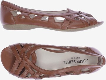 JOSEF SEIBEL Sandals & High-Heeled Sandals in 37 in Brown: front