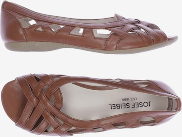 JOSEF SEIBEL Sandalen 37 in Braun: predná strana