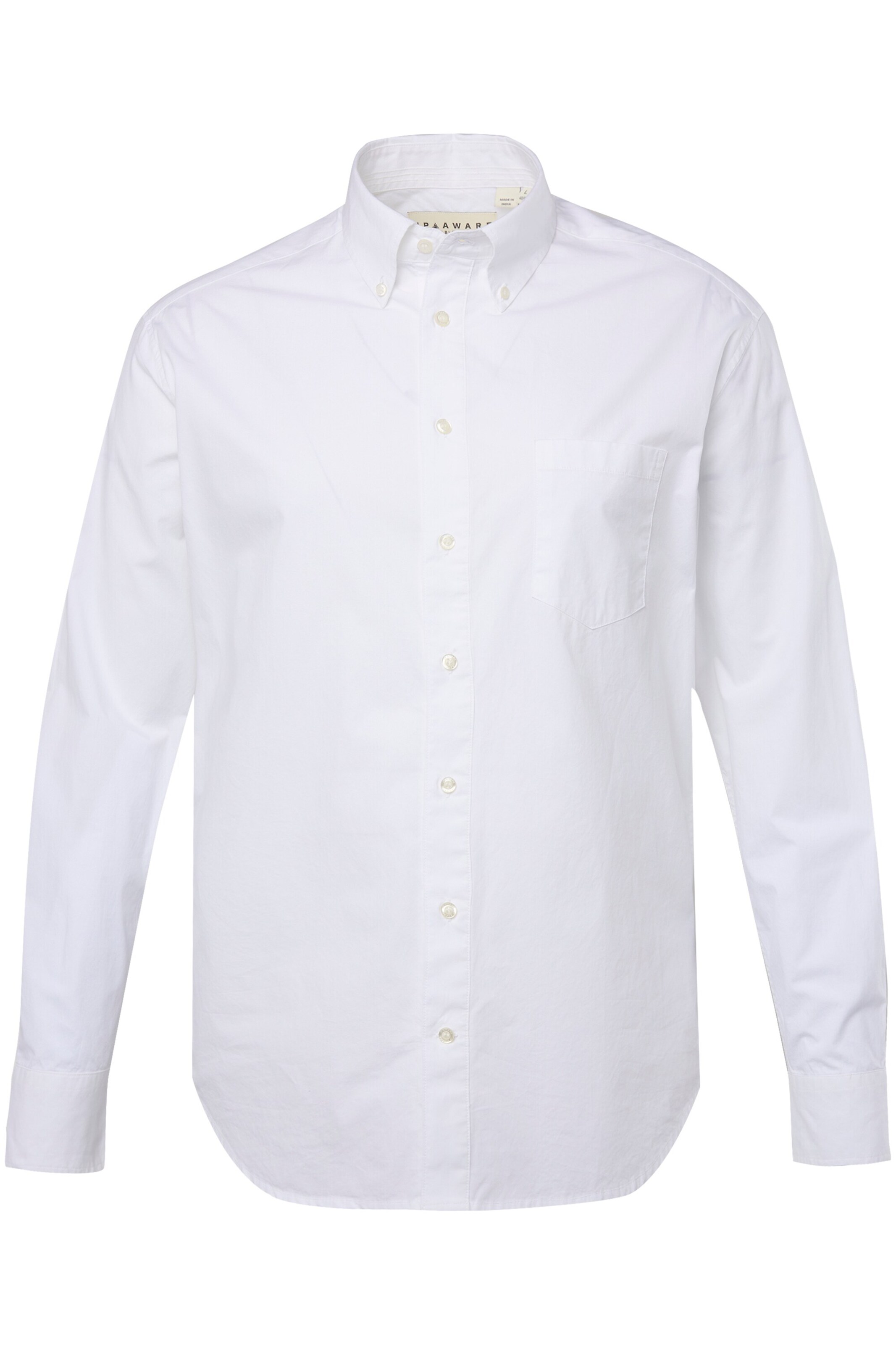 JP1880 Overhemd in Wit: voorkant