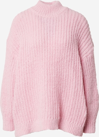 Monki - Pullover oversized em rosa: frente