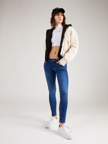 Coupe slim Jean 'SCARLETT LOW RISE SKINNY' Tommy Jeans en bleu