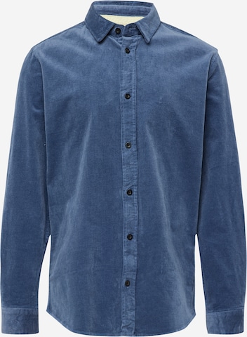 anerkjendt Regular Fit Skjorte 'LEIF' i blå: forside