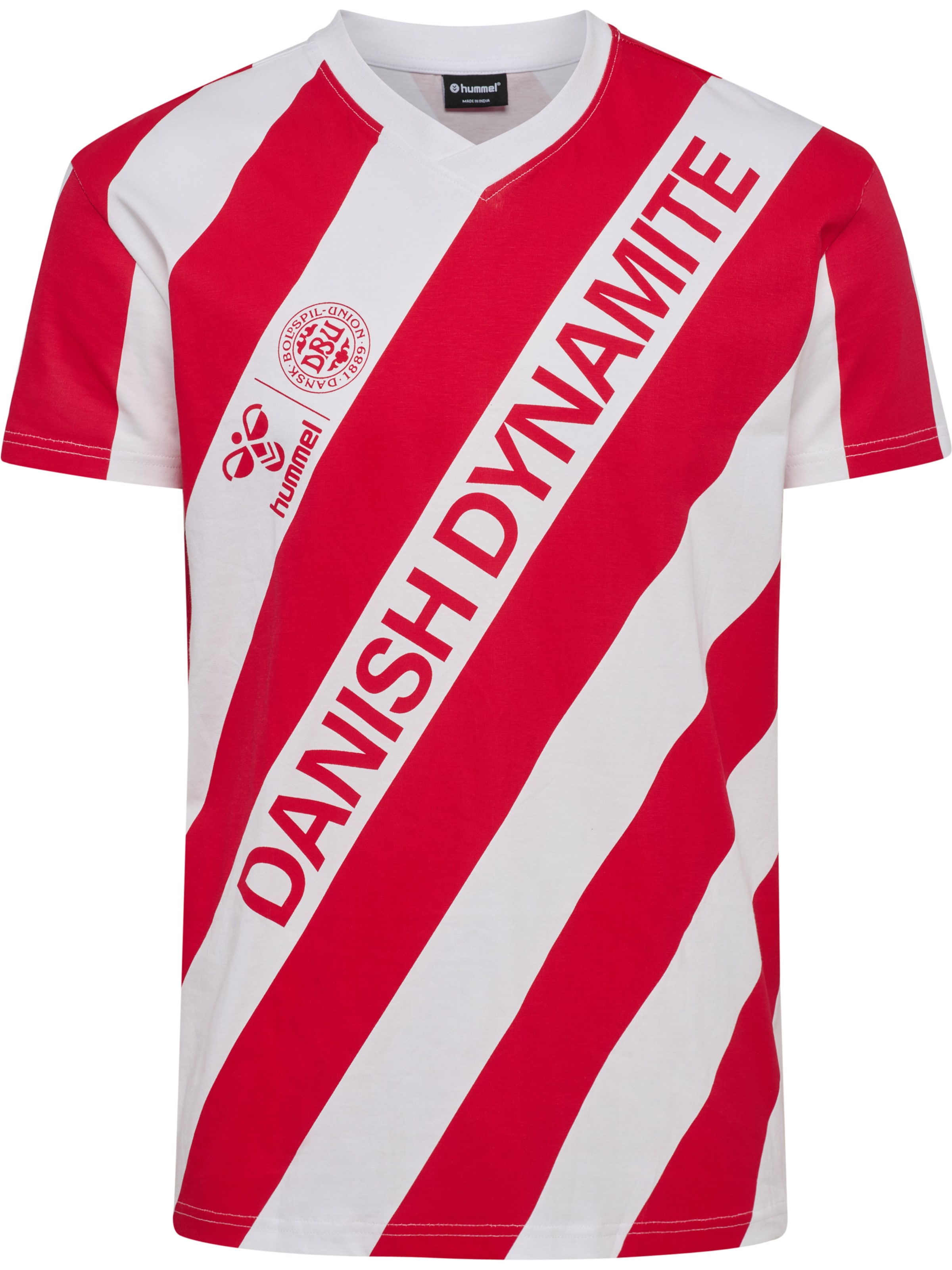 Hummel Functioneel shirt 'DBU 26 Fan Dynamite' in Wit: voorkant