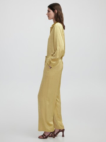 Wide Leg Pantalon Ipekyol en jaune