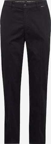 TOM TAILOR DENIM Regular Chino Pants in Black: front