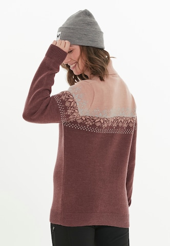 Whistler Athletic Sweater 'Susannah' in Brown
