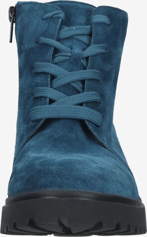 WALDLÄUFER Lace-Up Ankle Boots in Blue