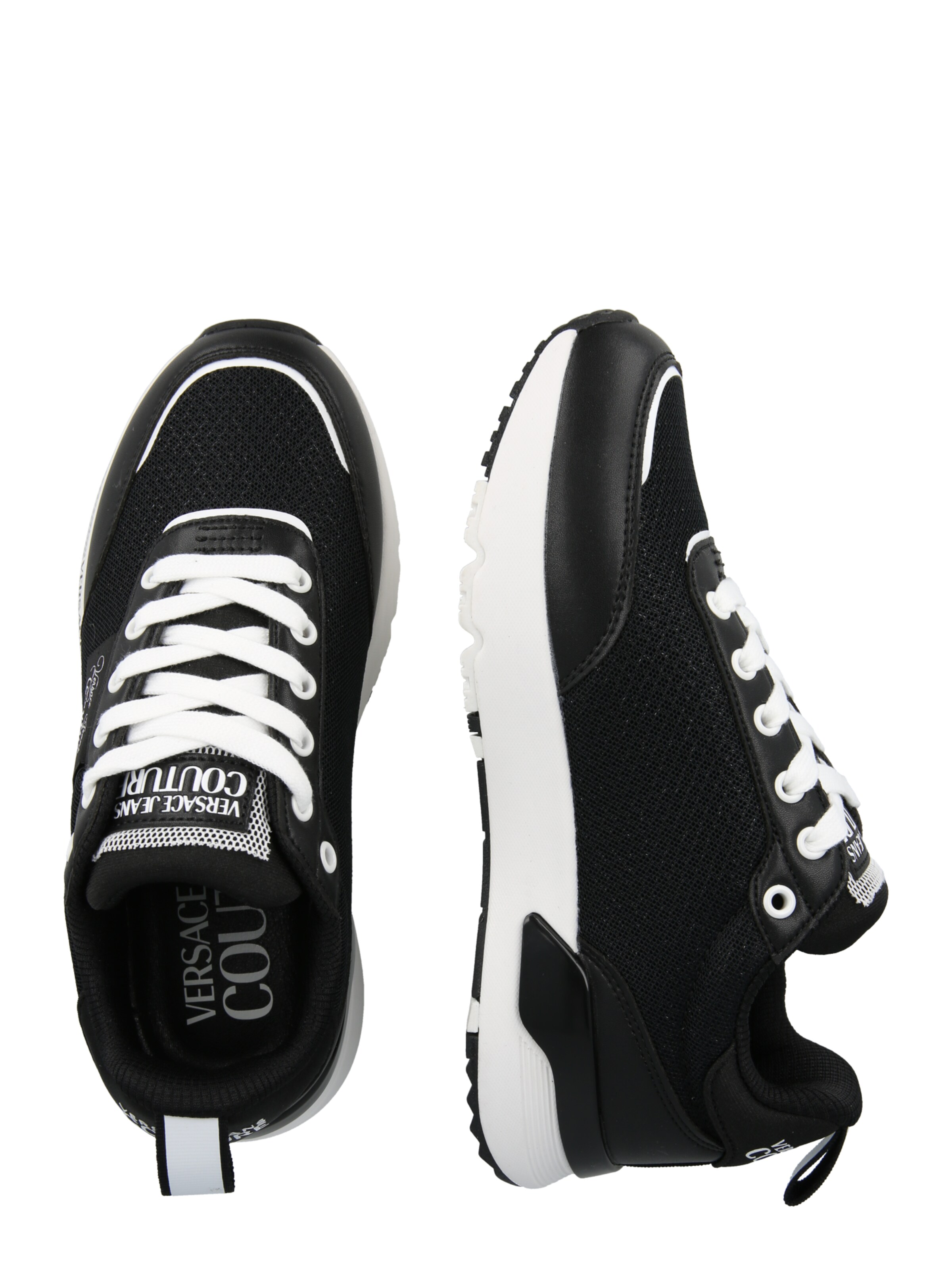 Versace Jeans Couture Низкие кроссовки 'FONDO DYNAMIC DIS' в Черный