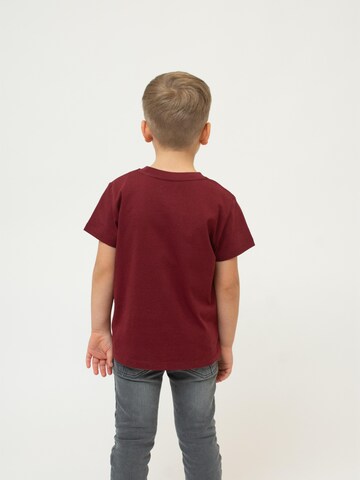 Bavarian Caps Shirt 'Pumuckl lacht' in Red