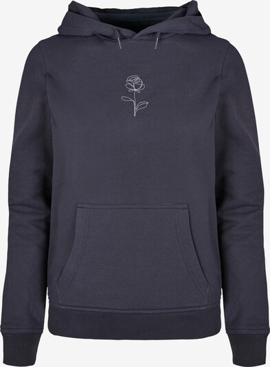 Merchcode Sweatshirt 'Rose' in navy / dunkelblau / weiß, Produktansicht