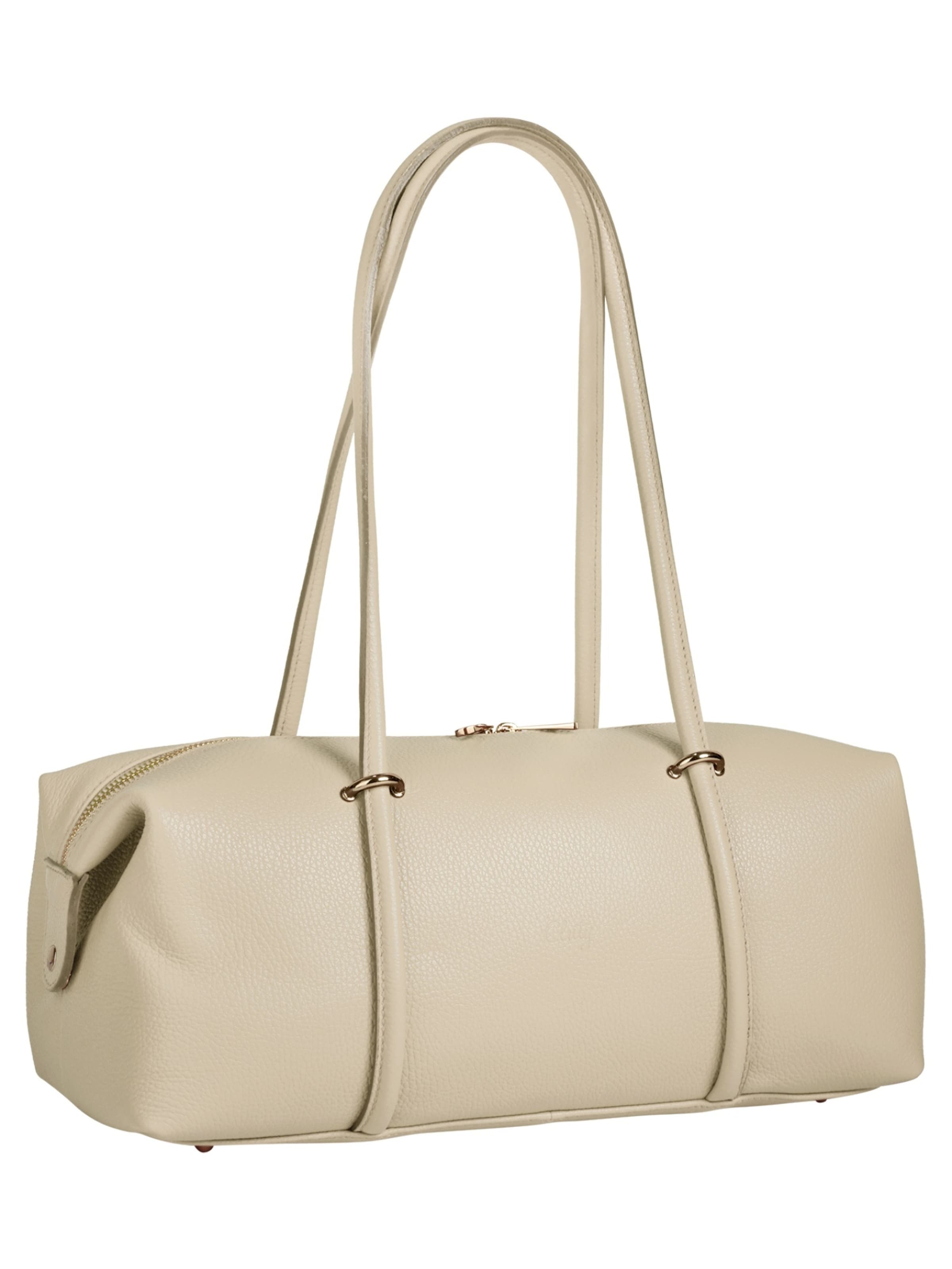 Cluty Handbag 'FLIORI' in Beige