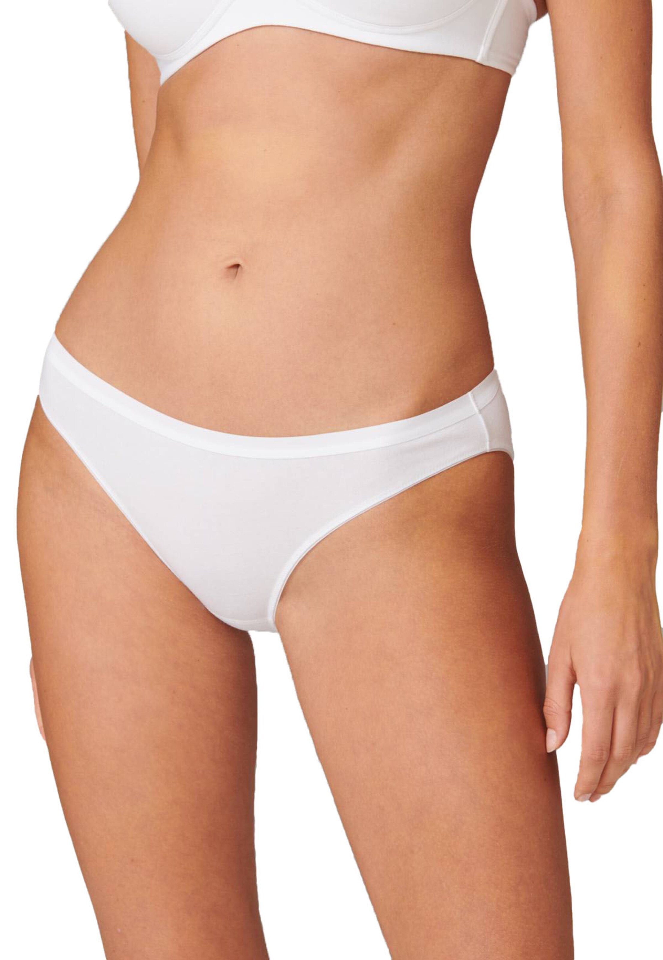 SCHIESSER Slip in Wit: voorkant