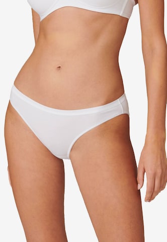 SCHIESSER Slip in White: front