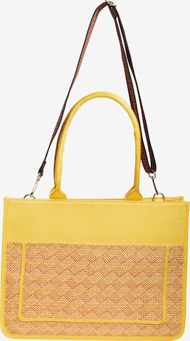 IZIA "Чанта тип ""Shopper""" в жълто: отпред
