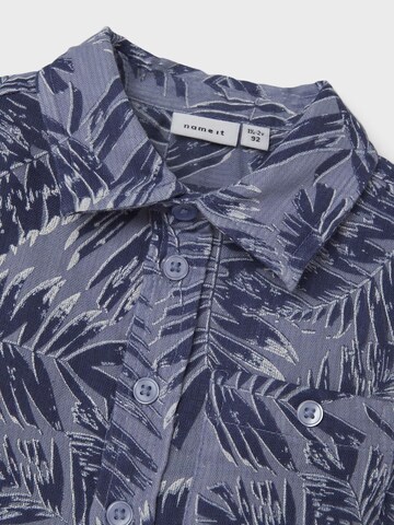 NAME IT - Ajuste regular Camisa 'FERINAN' en azul