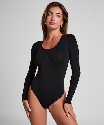 Hunkemöller Body in Schwarz: Vorderseite
