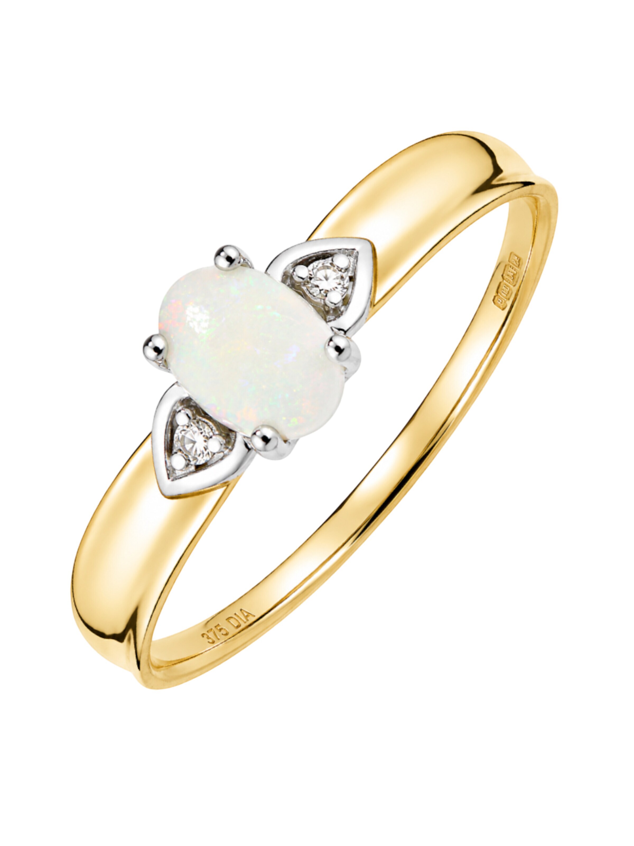 DIAMANT LETERNEL Ring in Gold: front