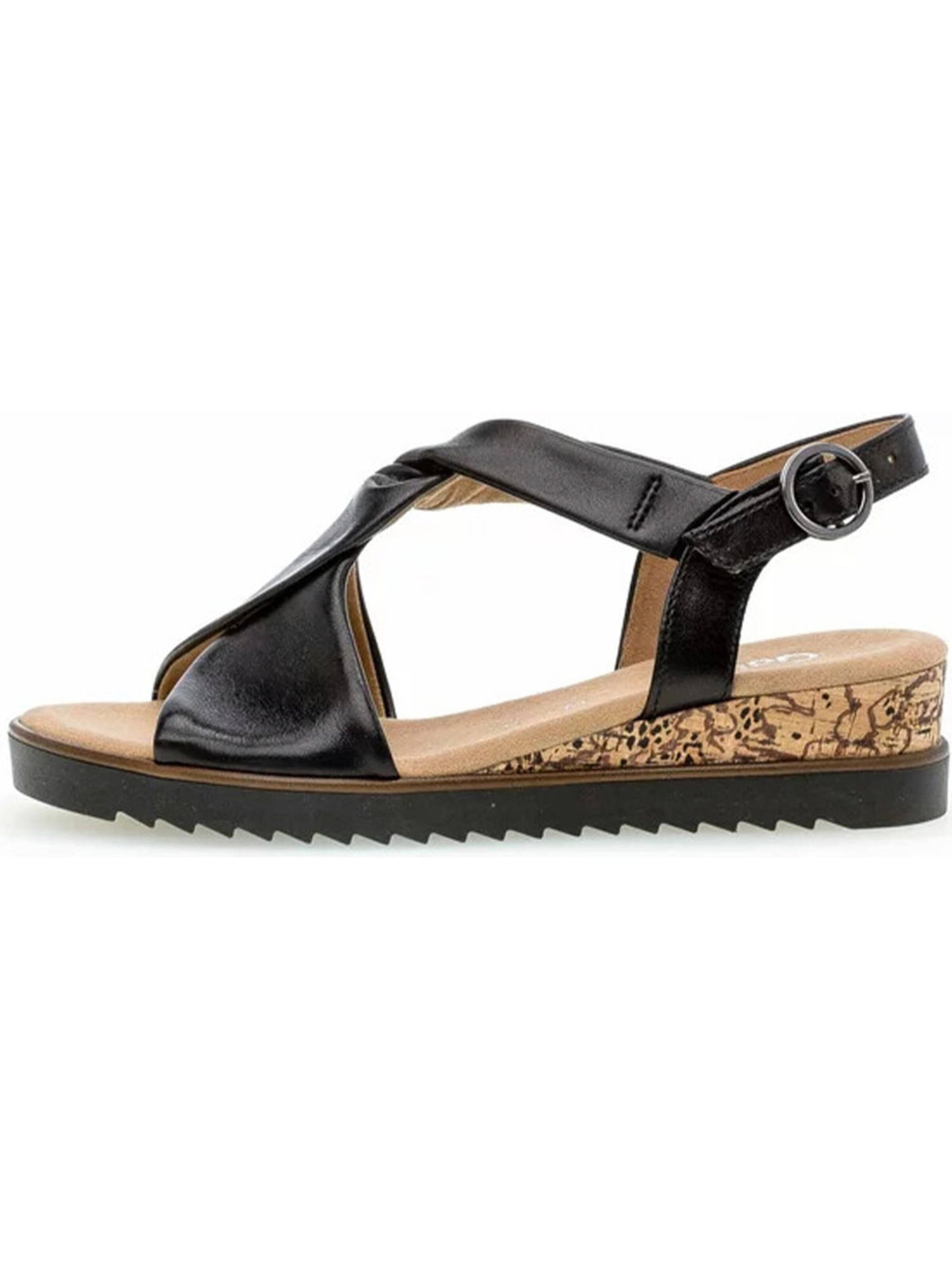 GABOR Sandale in Schwarz