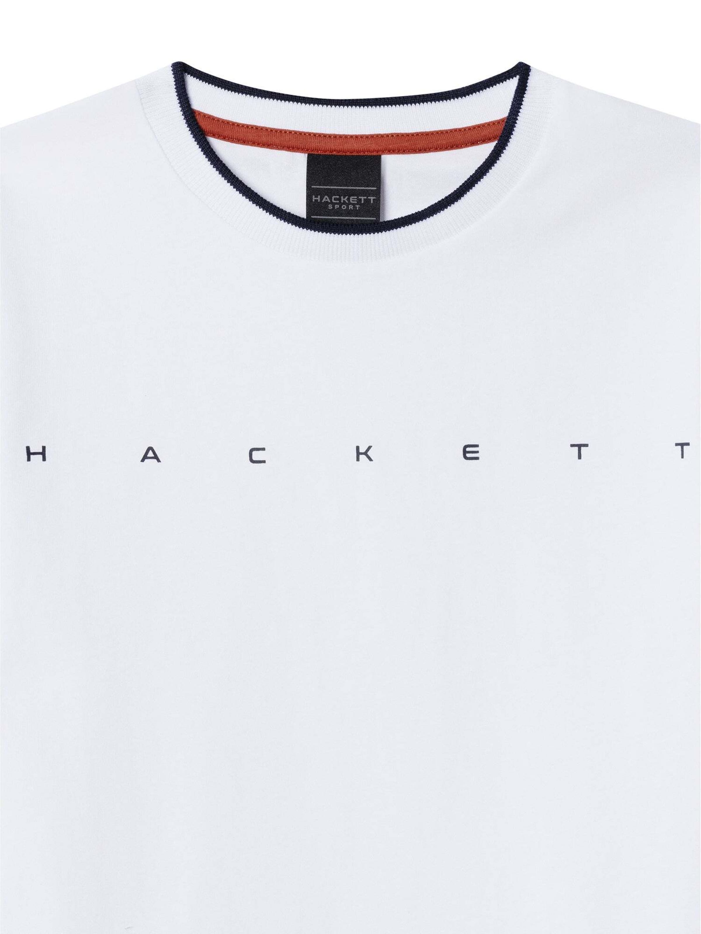 T-Shirt 'Essential' Hackett London en blanc
