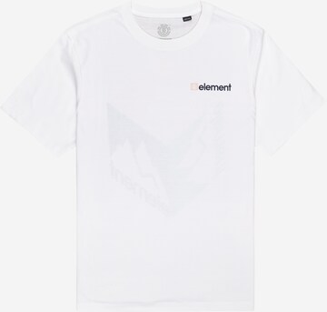 T-Shirt 'JOINT CUBE' ELEMENT en blanc : devant