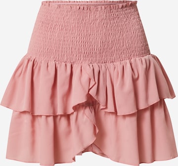 Neo Noir Skirt 'Carin' in Pink: front
