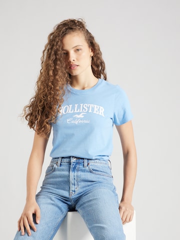 HOLLISTER Tričko 'TECH CHAIN 3' - Modrá: predná strana