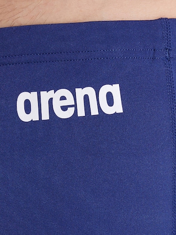 ARENA - Calções de banho 'TEAM SOLID' em azul