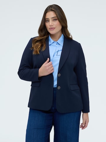 Blazer Fiorella Rubino en bleu : devant
