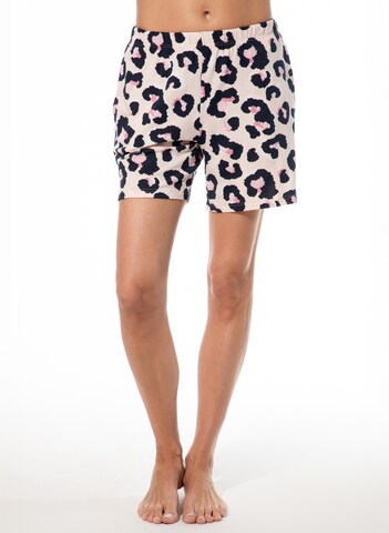 Sanetta Pyjamashorts in Beige: Vorderseite