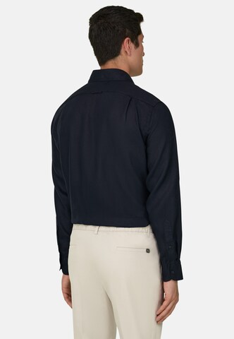 Boggi Milano Regular Fit Hemd in Blau