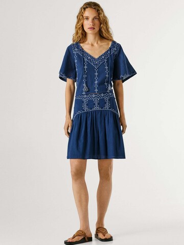 Pepe Jeans Rok 'Denver' in Blauw