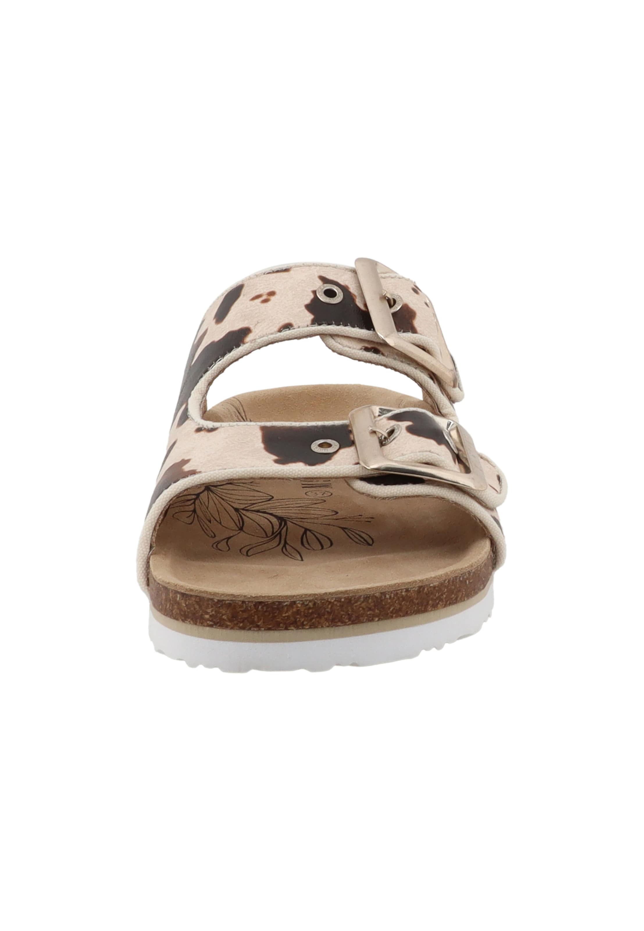 MUSTANG Pantolette in Beige