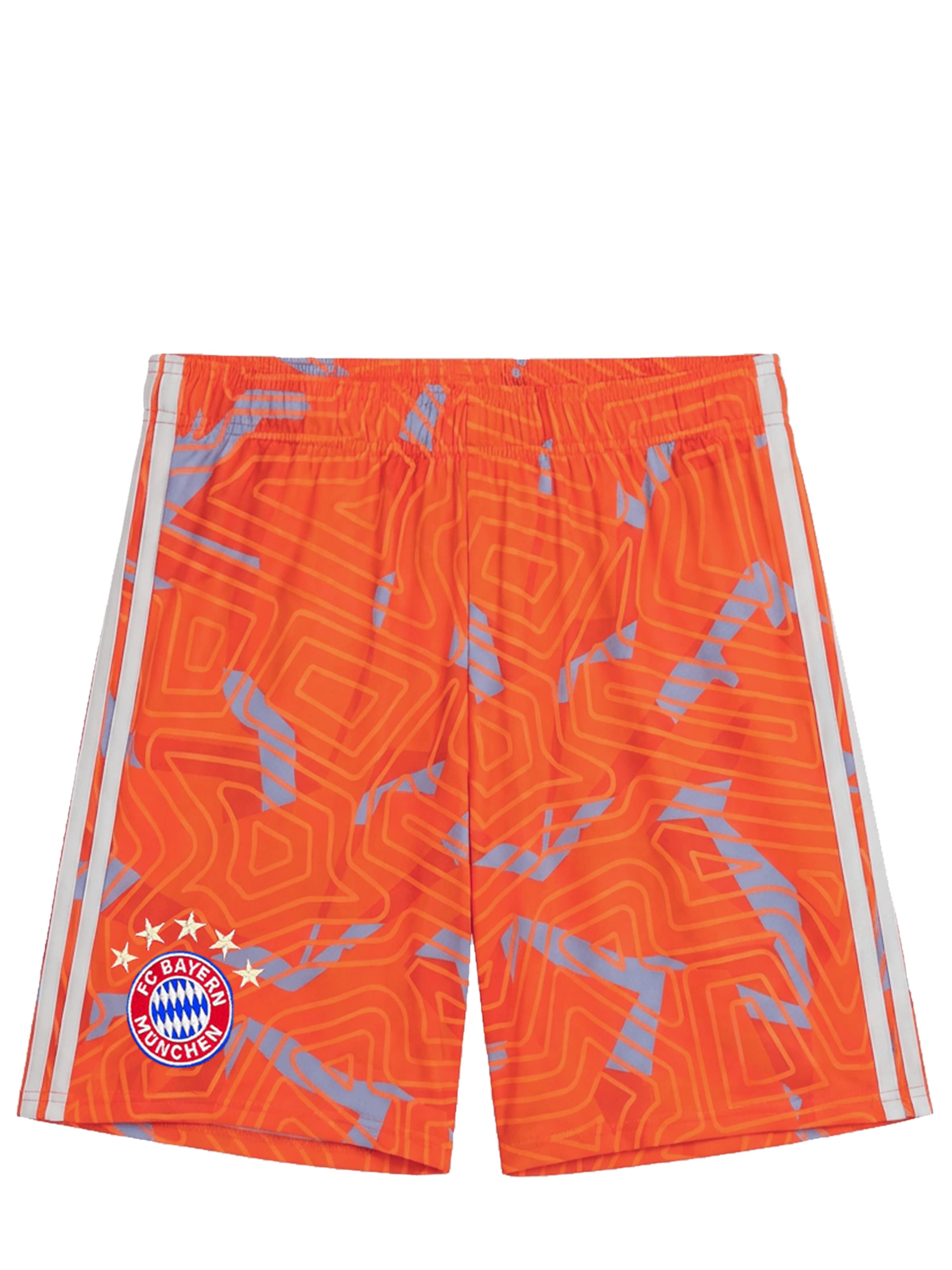 ADIDAS PERFORMANCE Regular Workout Pants in Orange: front