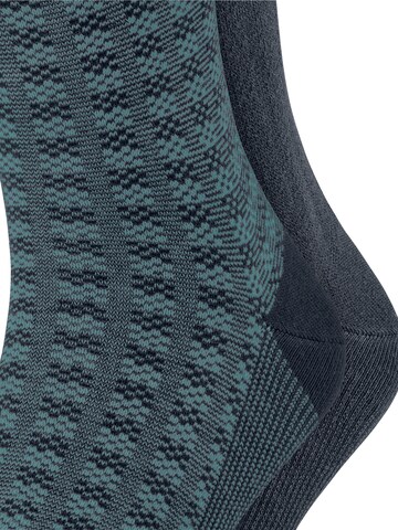 ESPRIT Socks 'Houndstooth 2-Pack' in Blue