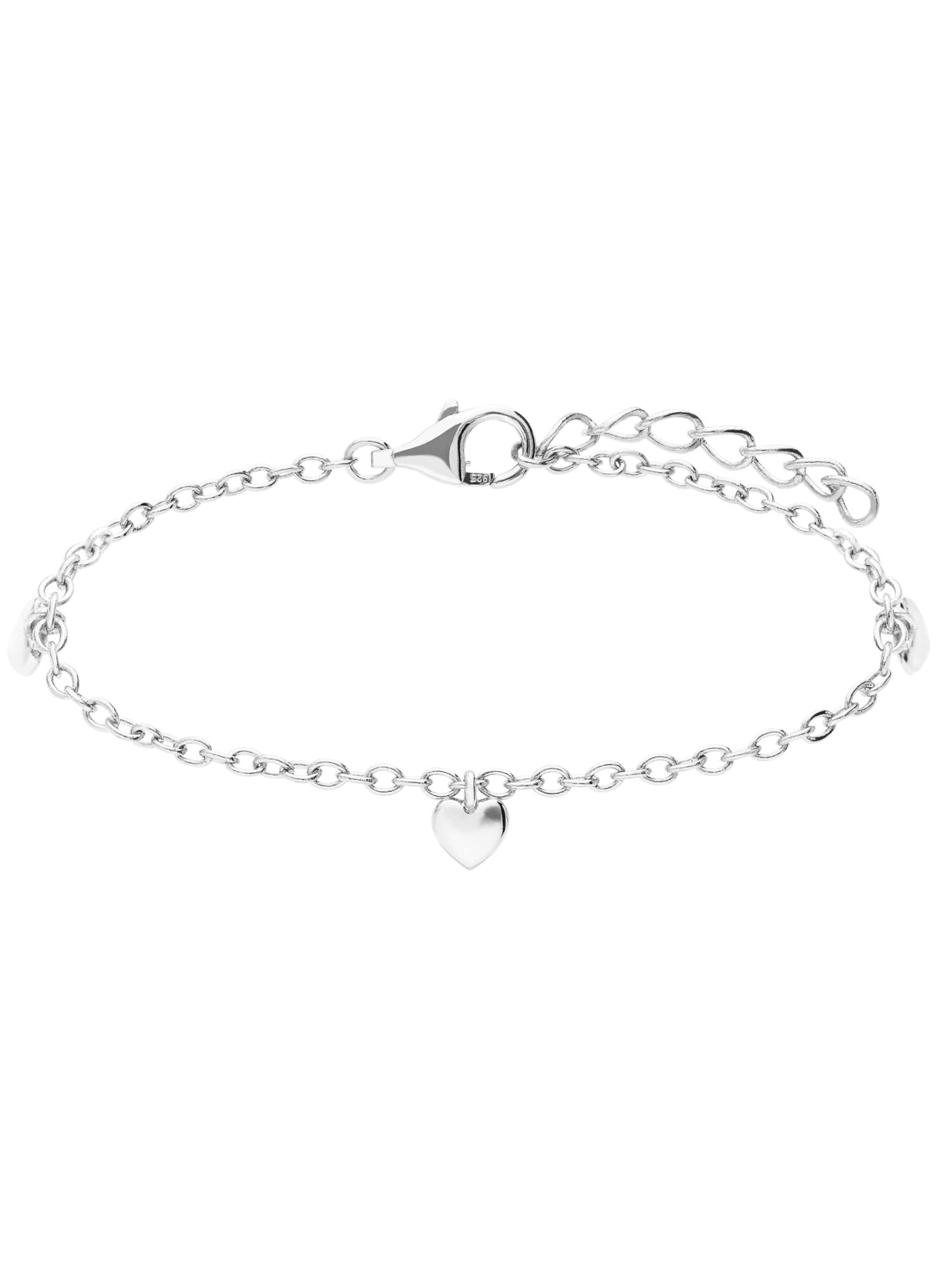 Lucardi Sieraden 'Einfach' in Zilver: voorkant