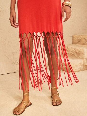 love & roses Jurk in Oranje