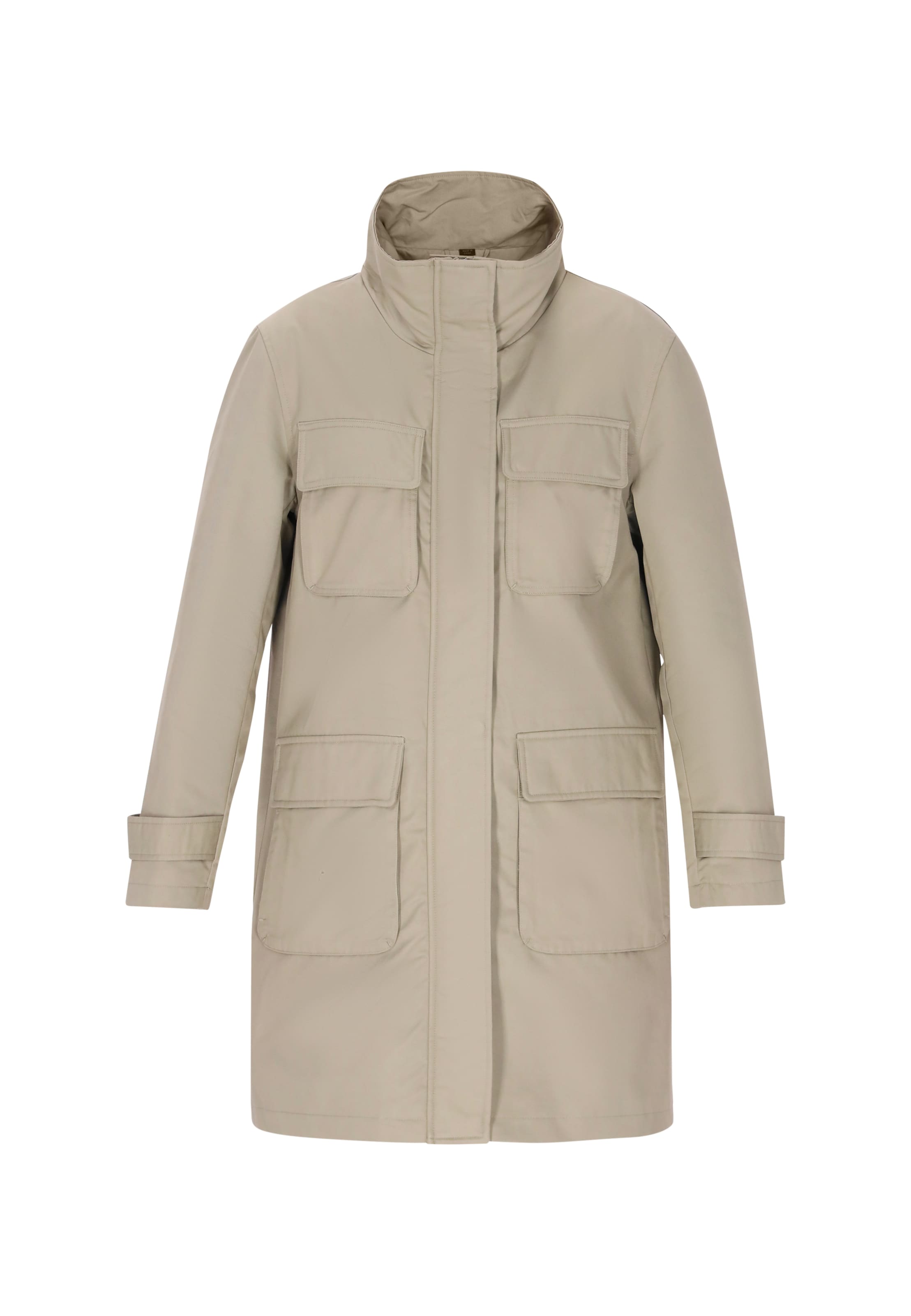 DreiMaster Klassik - Sobretudo meia-estação 'Classic' em verde: frente