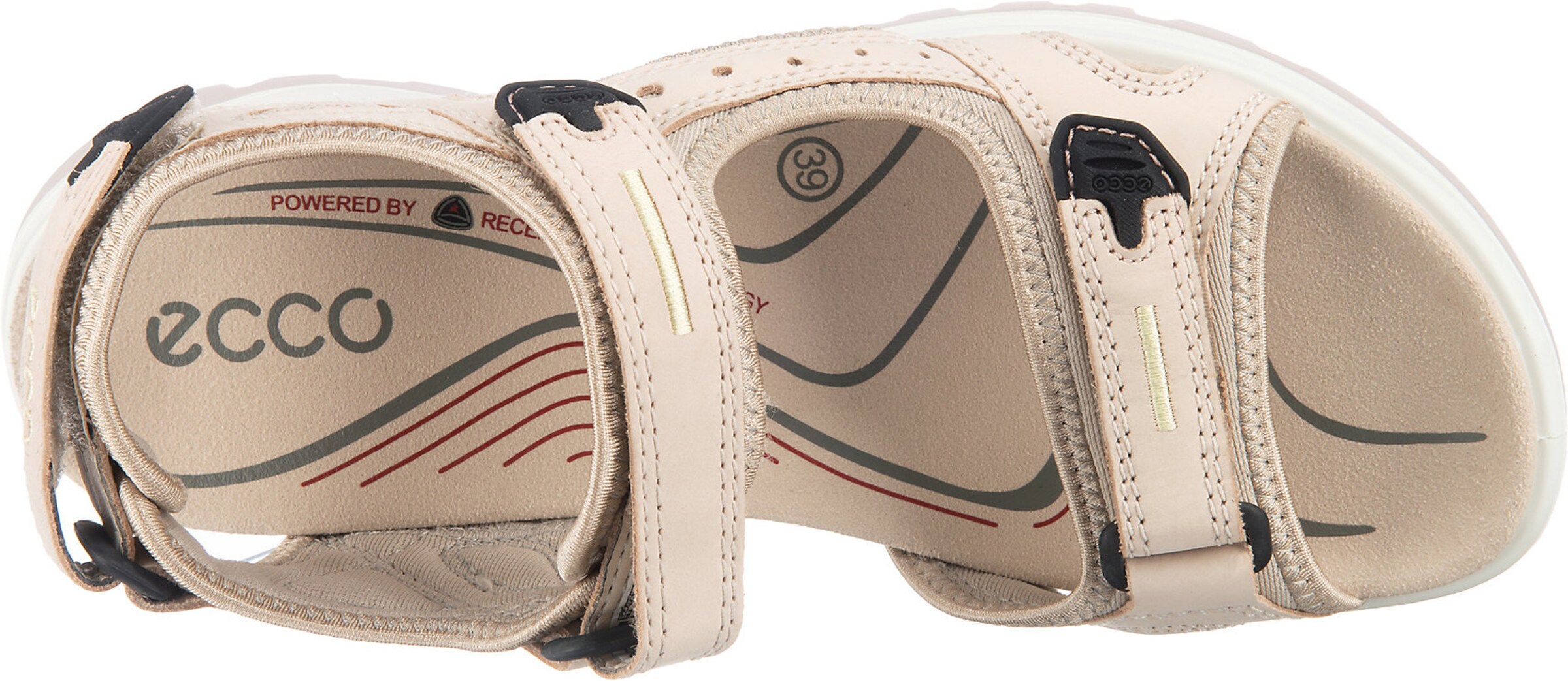 ECCO Trekking sandal 'Offroad' in Beige