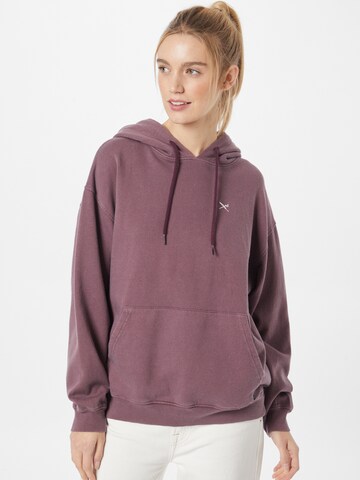 Iriedaily Sweatshirt in Lila: voorkant