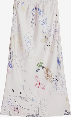 balta Desigual Sijonas: priekis