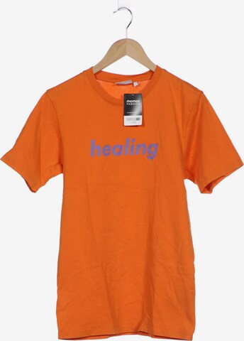 WEEKDAY Shirt in S in Orange: front