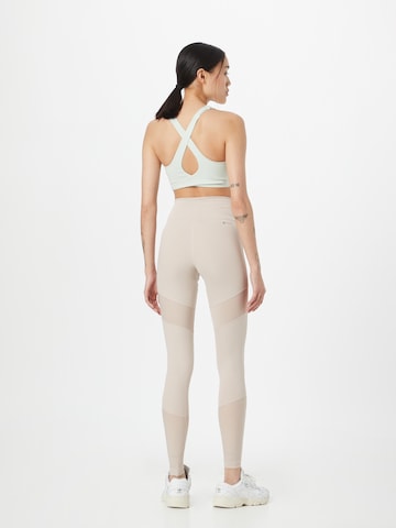 ADIDAS PERFORMANCE Skinny Workout Pants 'Train Essentials Dance High-Waisted ' in Beige