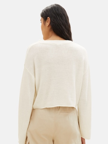 Pullover di TOM TAILOR DENIM in beige