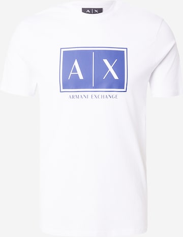 Maglietta di ARMANI EXCHANGE in bianco: frontale