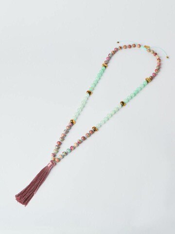 THE GEM STORIES JEWELRY Halsband 'Pastel Harmony Necklace' i blandade färger