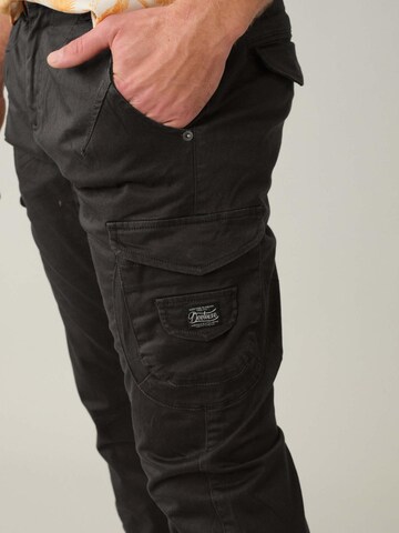 Effilé Pantalon 'Garden' Deeluxe en gris