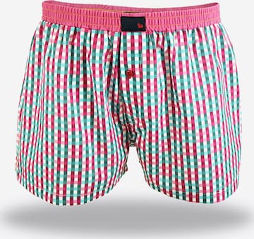 UNABUX Boxer shorts ' Prints ' in Green: front